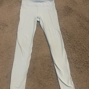 Athleta Girl Stash Your Treasures Tight  Leggings in Light Blue